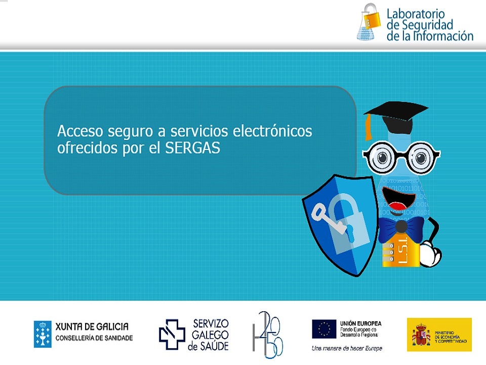 Curso de Acceso seguro a servicios electrónicos ofrecidos por el SERGAS